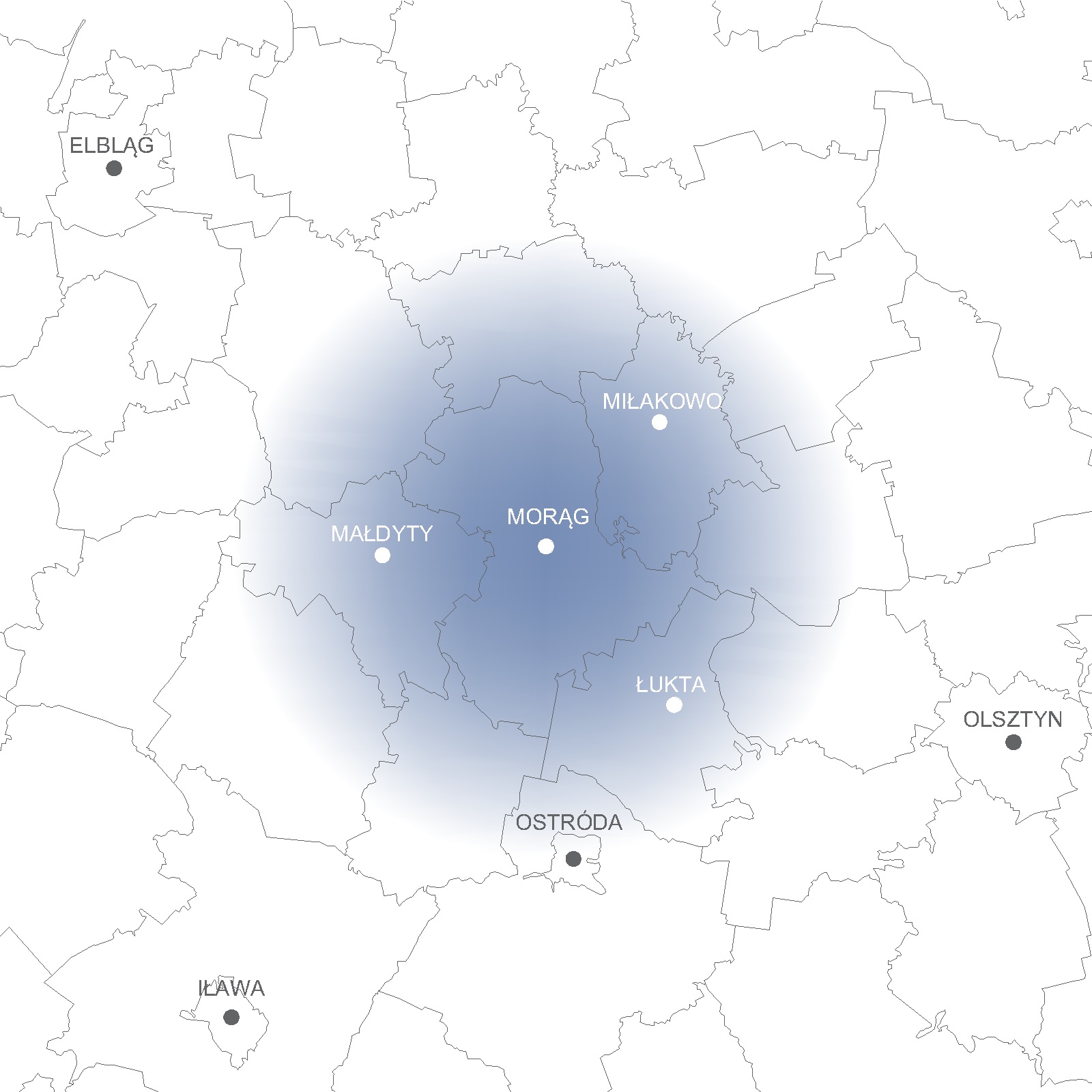 Obszar działalności PWAB